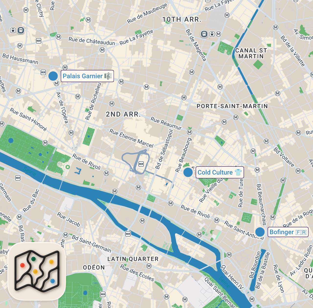 Map preview for BU TUR 40.000 LİRA | PARİS TÜRÜ