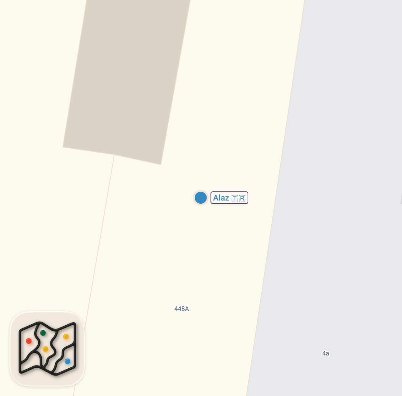 Map of 1 spots from ALAZ RESTAURANT IN FINCHLEY #food #foodie #halal #turkish #turkey #london