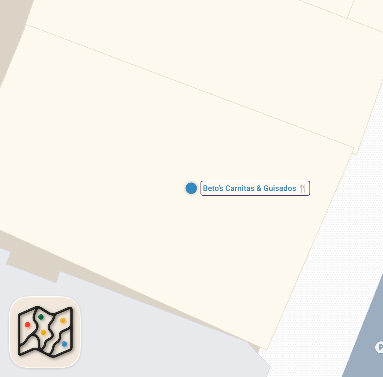 Map of 1 spots from pov: you try a new taco spot with under 100 Google reviews in nyc #nyc #streetfood #foodie #tacos