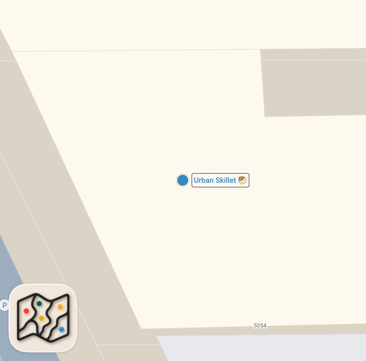Map of 1 spots from Eating At The Most VIRAL BURGER Restaurant... (10,000 CALORIES)