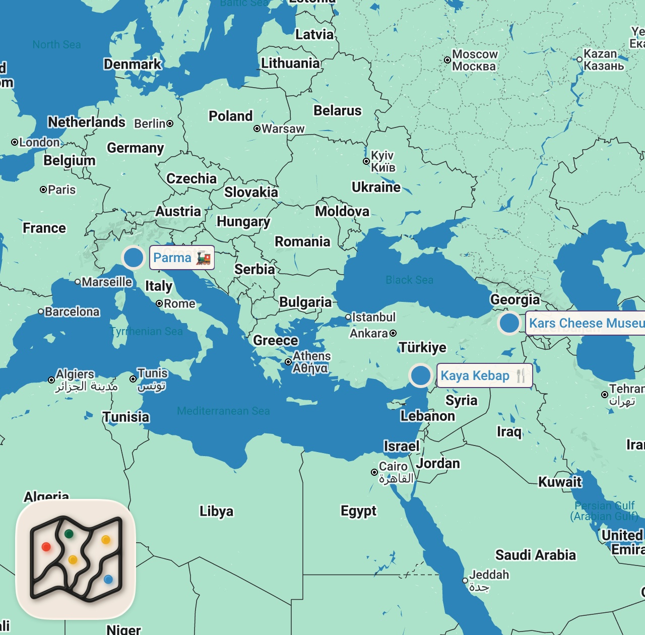 Map preview for ŞİMDİ DEĞİLSE NE ZAMAN? | PARMESAN PEYNİRİ ÜRETİMİ