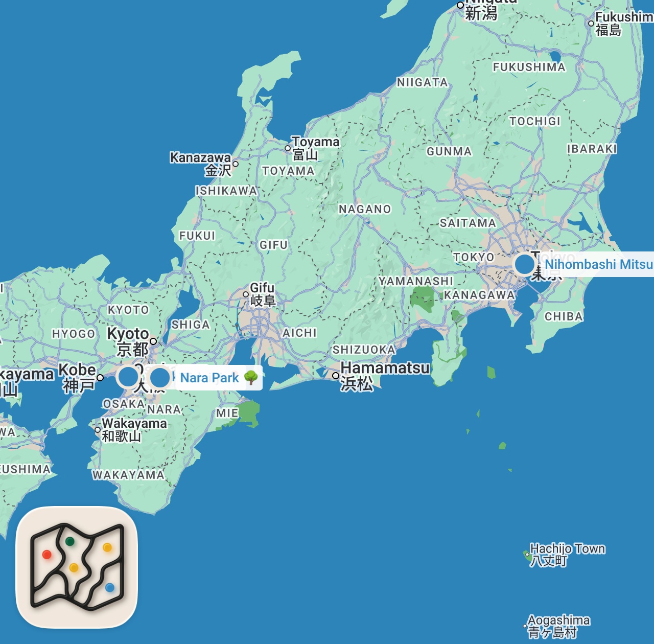 Map preview for 【渡航自粛】それでも日本に来る理由は？中国人観光客に直撃してみた