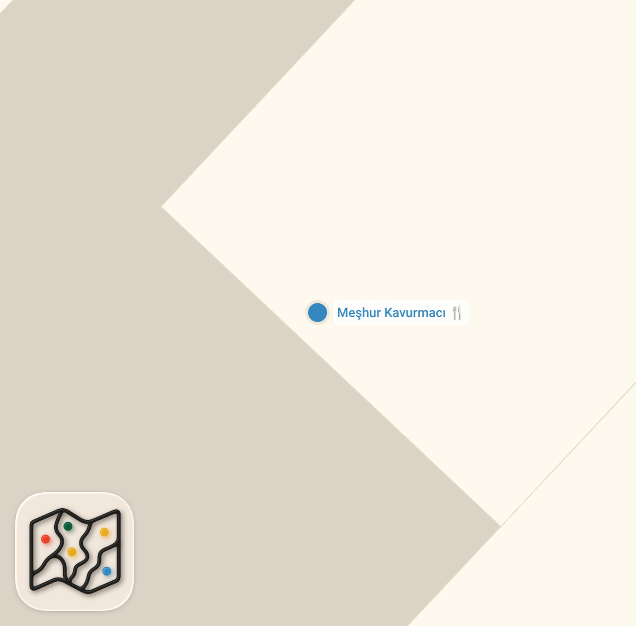 Map preview for Meşhur kavurmacı Suat Usta Ankara #reklam