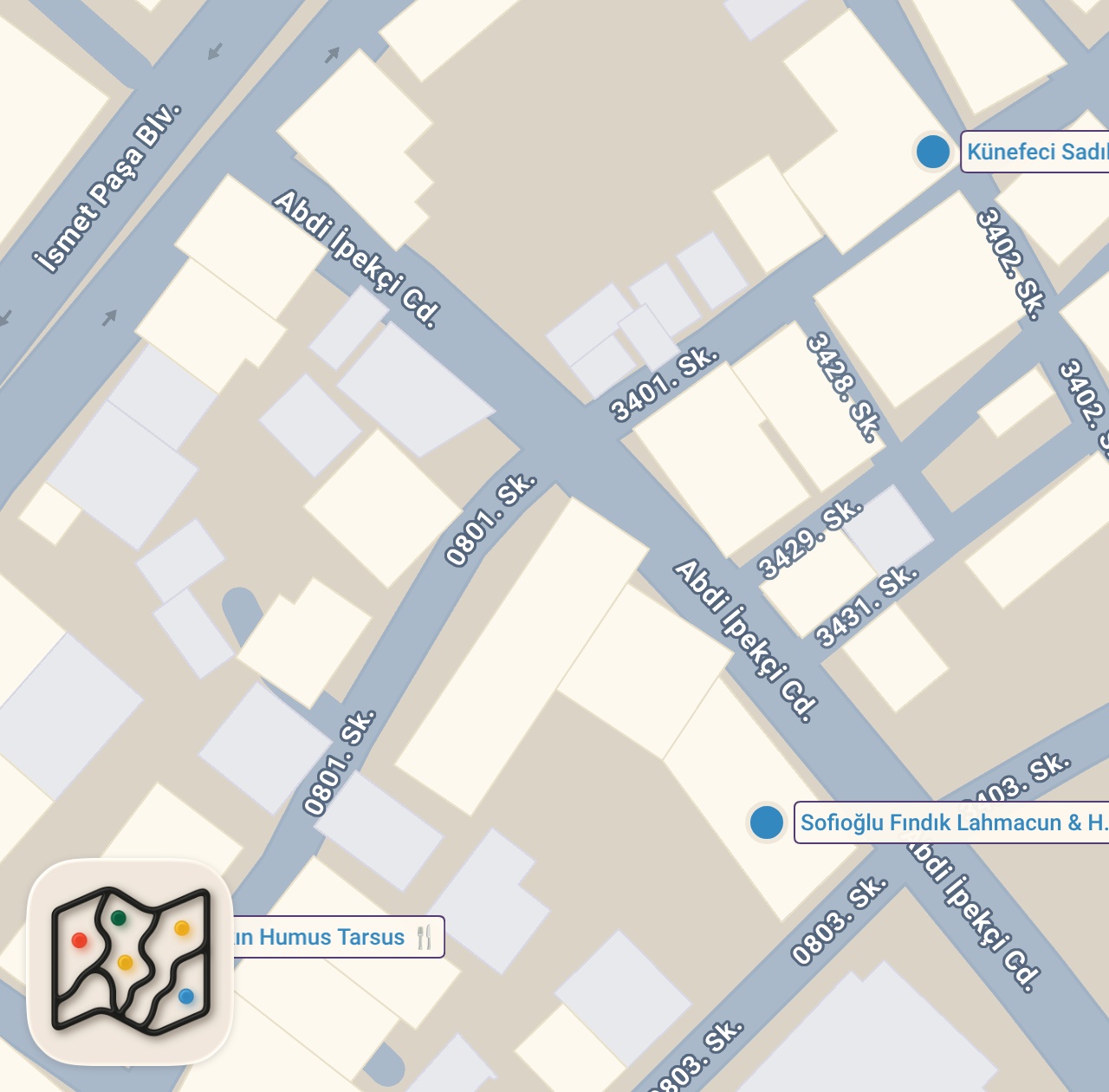Map preview for BAKIN BAKALIM FİYATLAR NE KADAR OLMUŞ! | TARSUS LEZZETLERİ