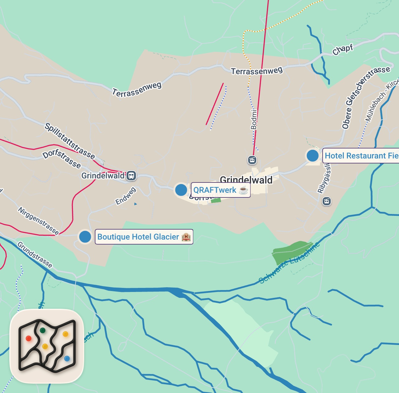 Map preview for Eating At The FANCIEST Restaurant In The Middle of No Where...