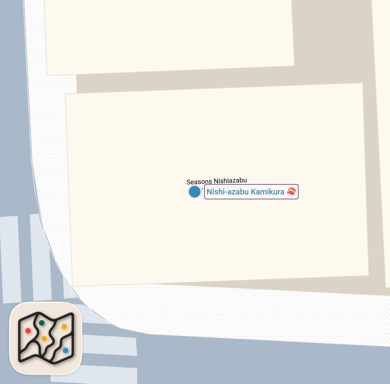 Map preview for $232 LUXURY 25 Course SUSHI OMAKASE DINNER in Tokyo Japan! (EXCLUSUVE Sushi Experience)