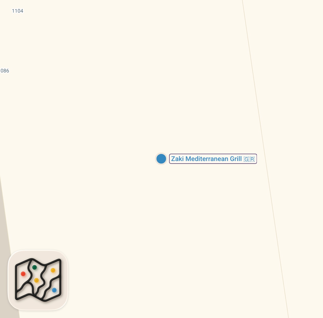 Map of 1 spots from Salata