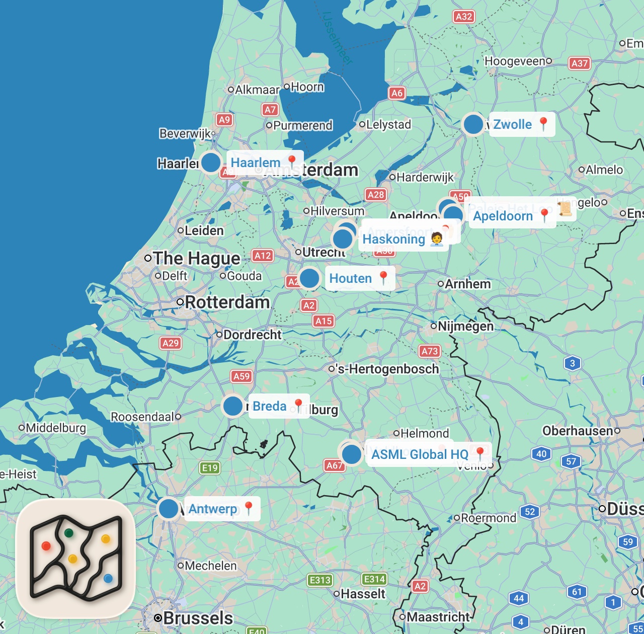 Map preview for 7 BESTE PLEKKEN OM TE WONEN IN NEDERLAND