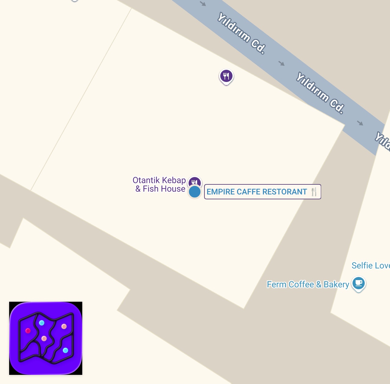 Map of 1 spots from A Pastrami Sandwich That Rivals New York's! #streetfood #short #shorts
