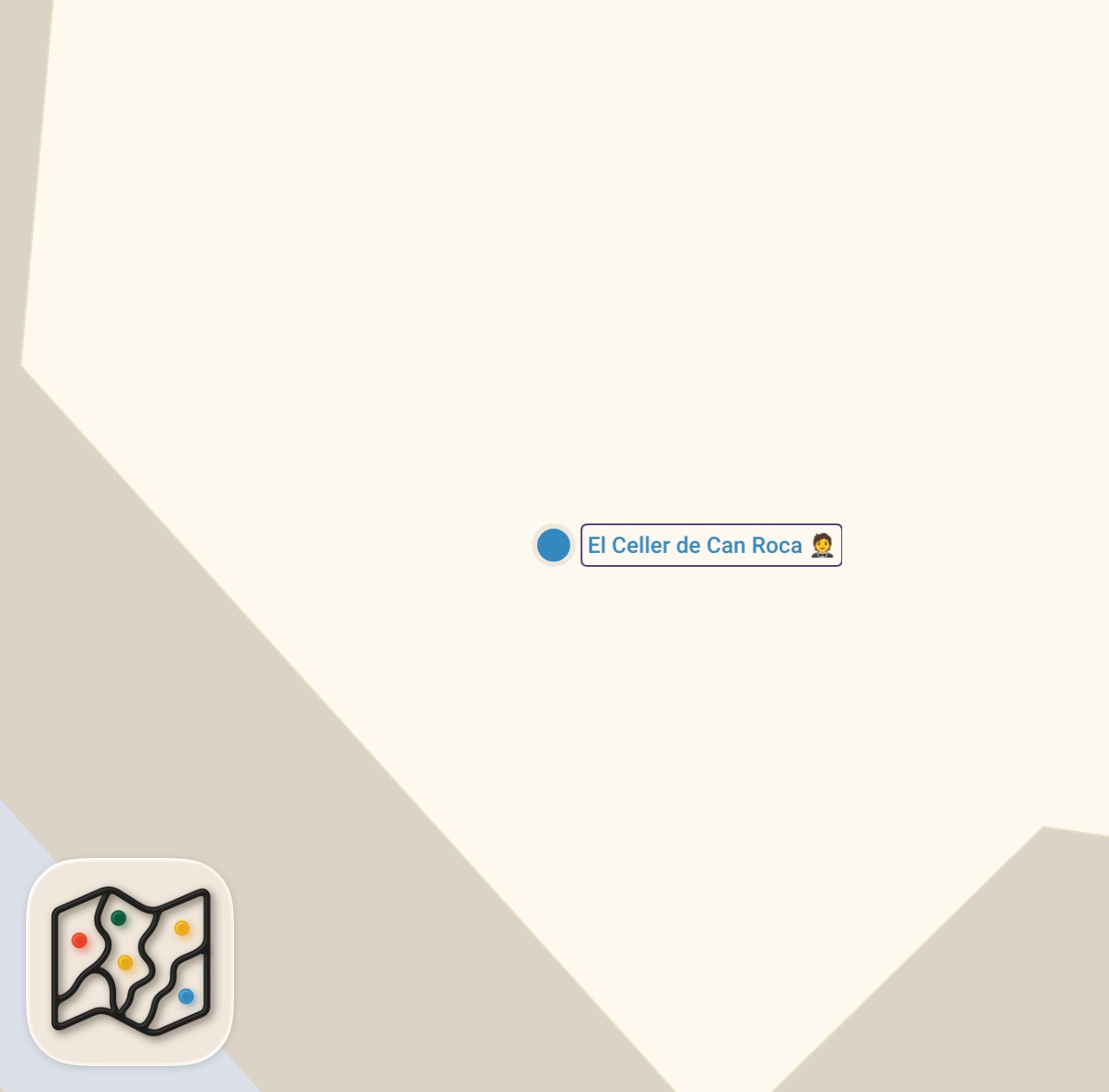 Map preview for Once Ranked No.1 in the World... Is This 3 Michelin Restaurant Still The Best? El Celler De Can Roca