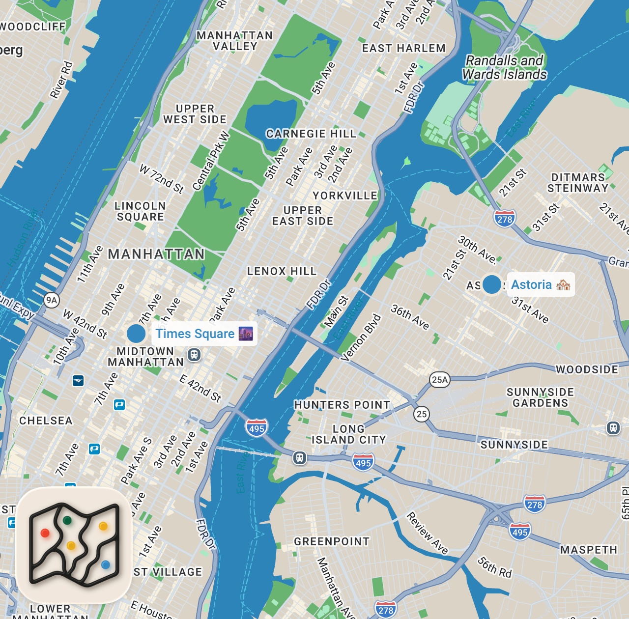 Map preview for My favorite bakery in NYC?!