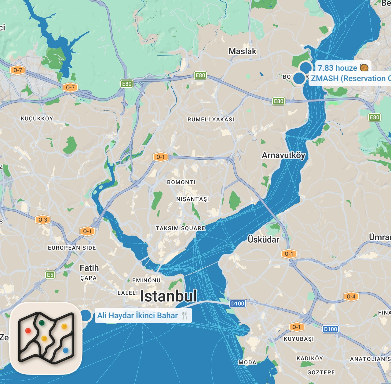 Map preview for SİZ ÖNERDİNİZ BİZ DENEDİK - Ayaküstü Lezzetler