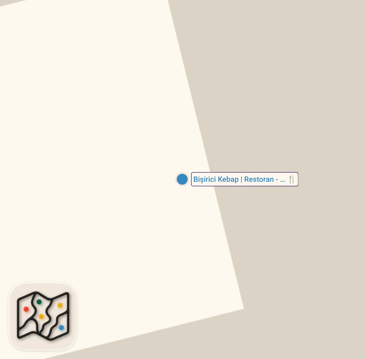 Map preview for OKULDAN GELİP TEZGAHIN BAŞINA GEÇİYORUM| BİŞİRİCİ KEBAP