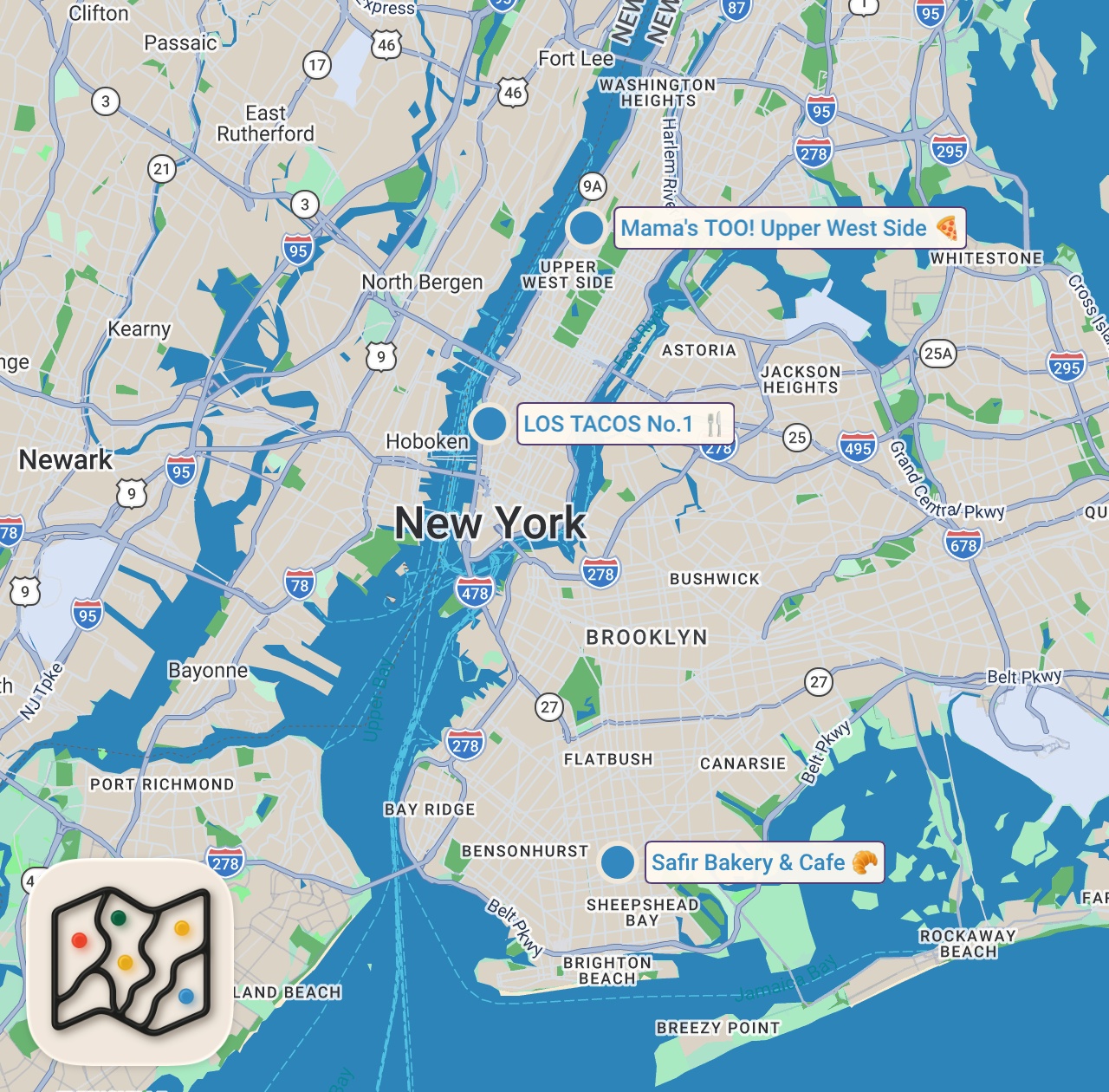 Map preview for NEW YORK LAHMACUNU YEDİM 😊 | NEW YORK BÖLÜM-2