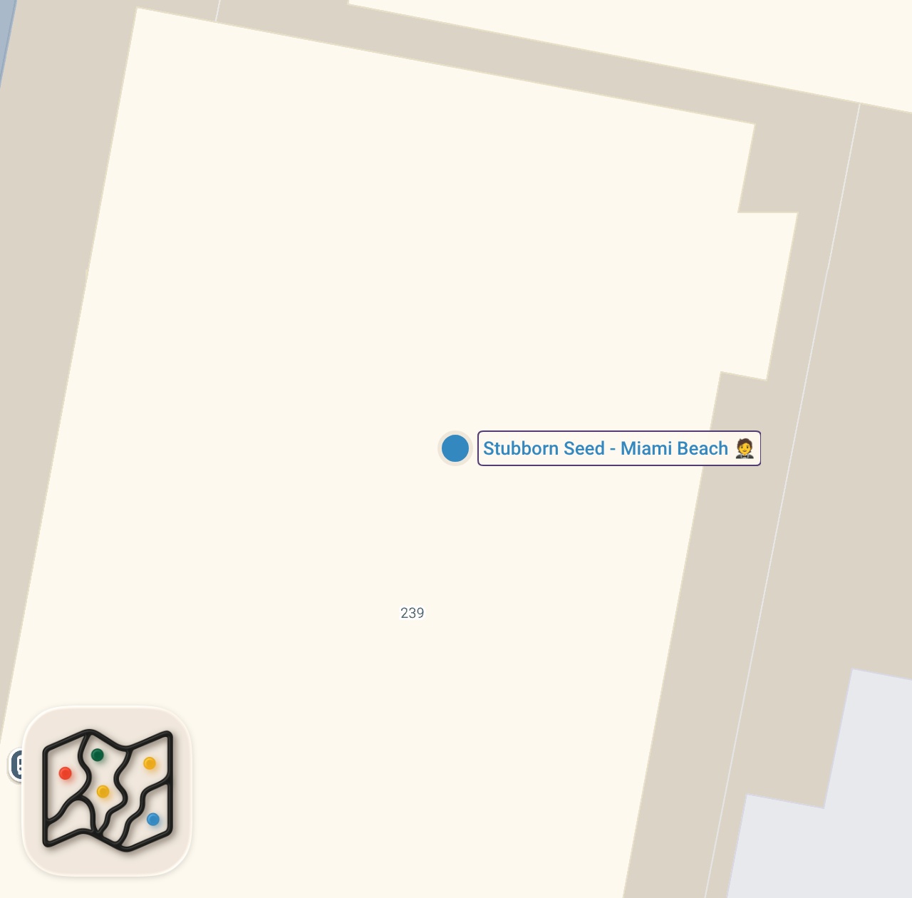 Map preview for 1 MICHELIN STAR | Stubborn Seed, Miami