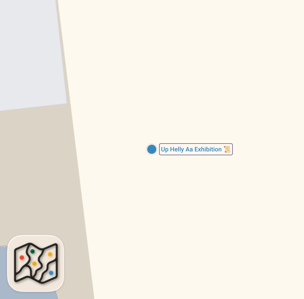 Map of 1 spots from Up Helly Aa | Scotland's Viking Fire Festival Shetland Islands