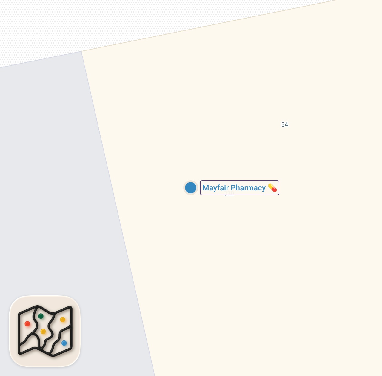 Map of 1 spots from $31 vs $693 Diet Plan
