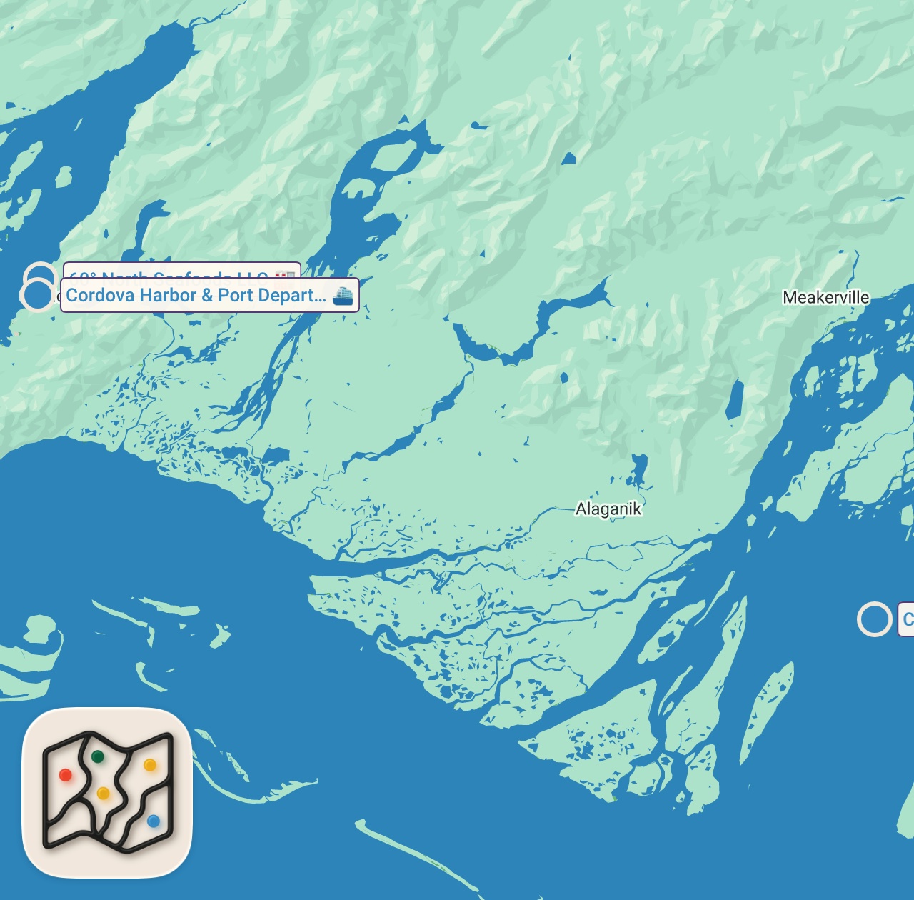 Map preview for What Goes into Running a Commercial Salmon Fishing Business in Alaska — Dan Does