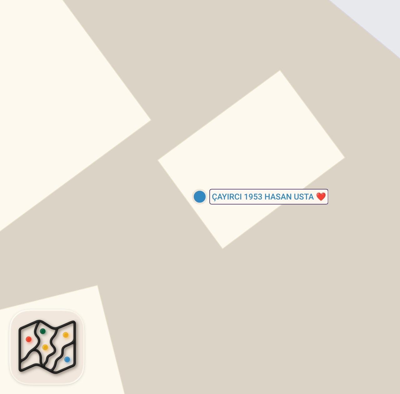 Map of 1 spots from Karışık Lezzet tabağı Çayırcı Muharrem uzun Çarşı Antakya Hatay