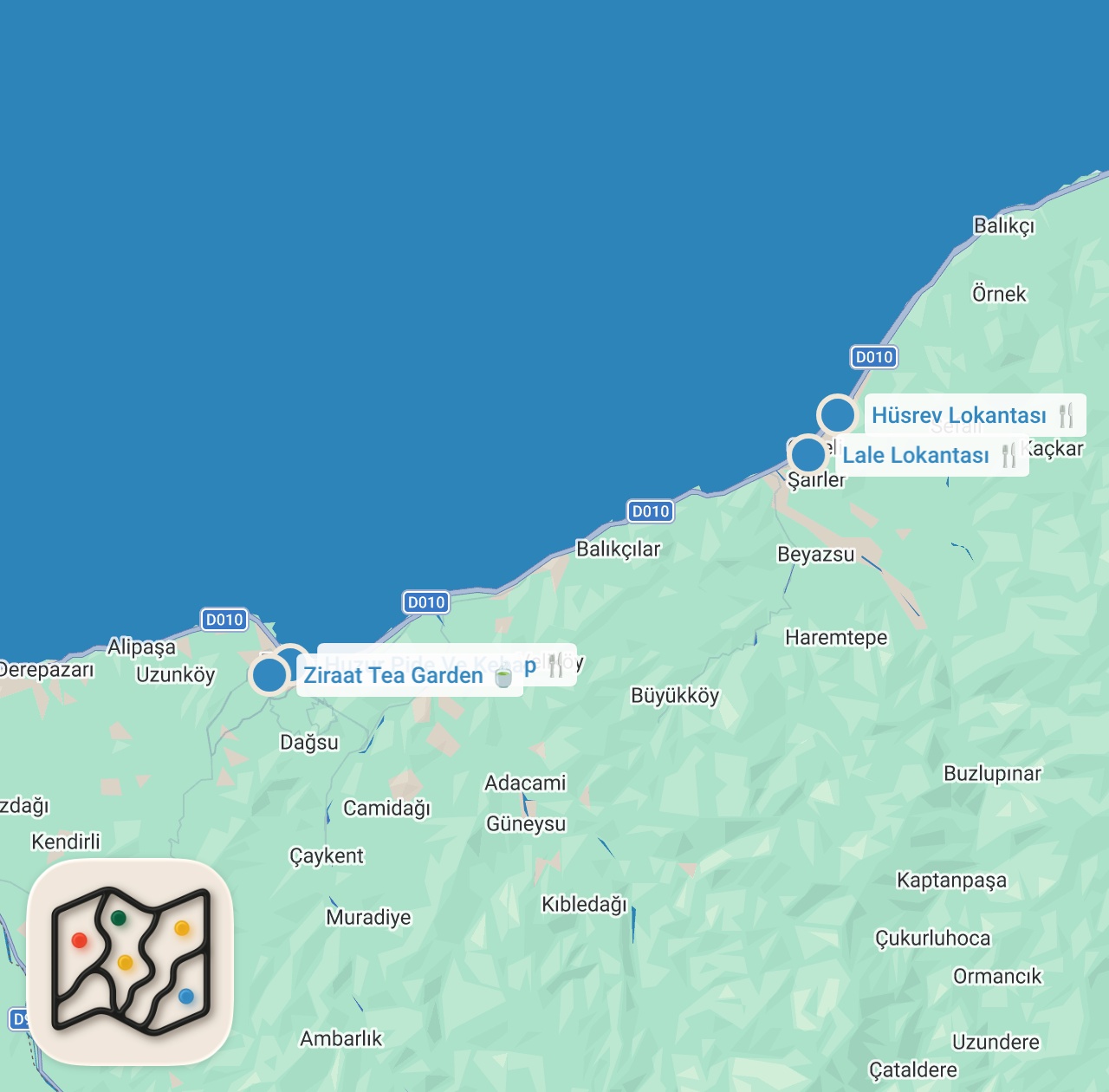 Map preview for RİZE LEZZETLERİ (PART 2)