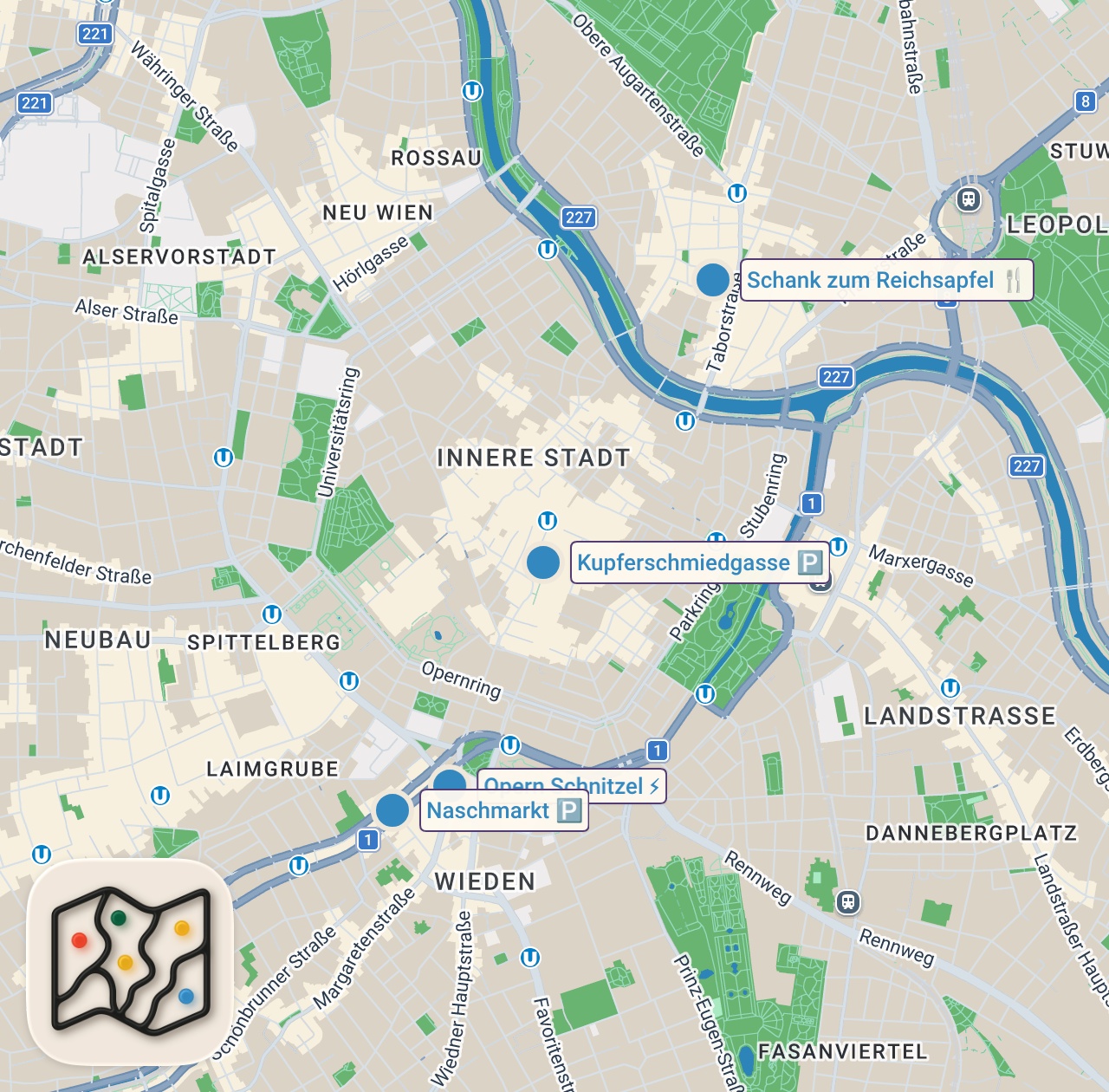 Map preview for VIENNA FOOD – Local Austrian Food & Vienna’s Biggest Market
