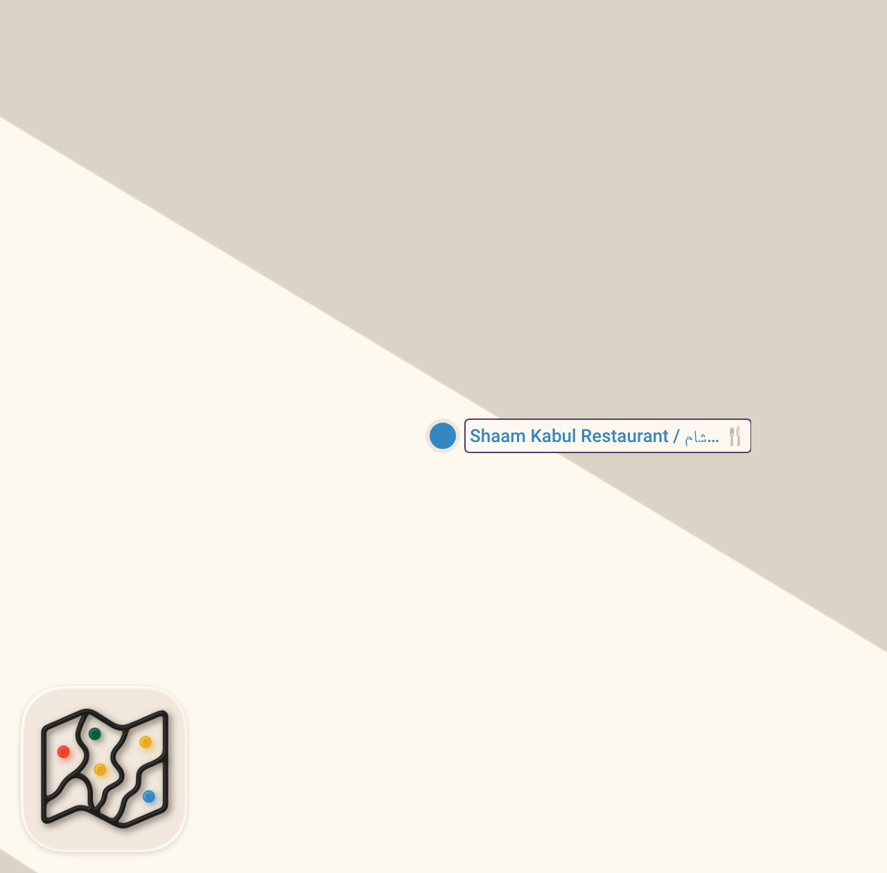 Map of 1 spots from This Is How You Exchange Money On The Streets Of Herat, Afghanistan 🇦🇫