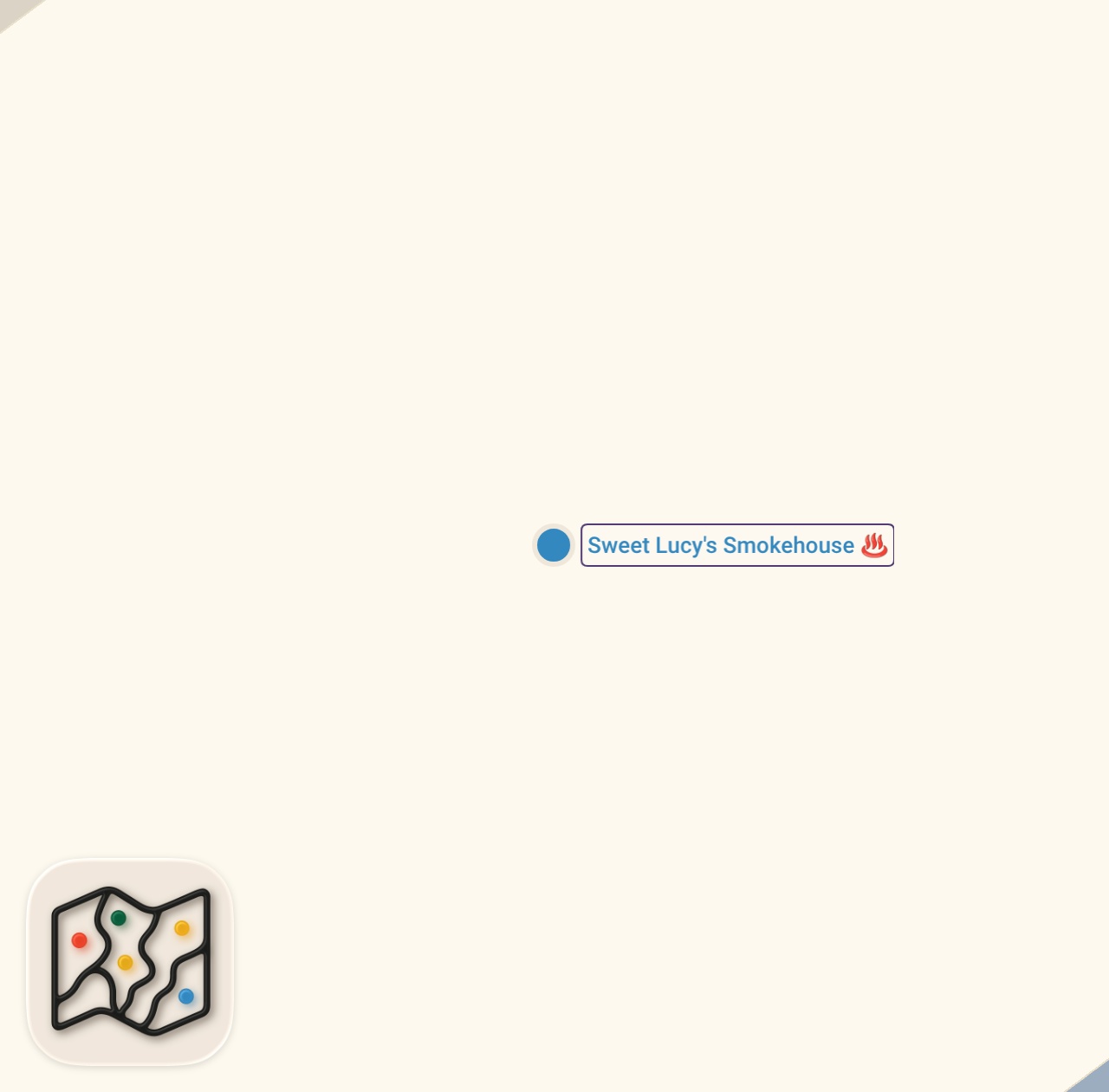 Map of 1 spots from The Kielbasa Kings of Philadelphia Since 1938