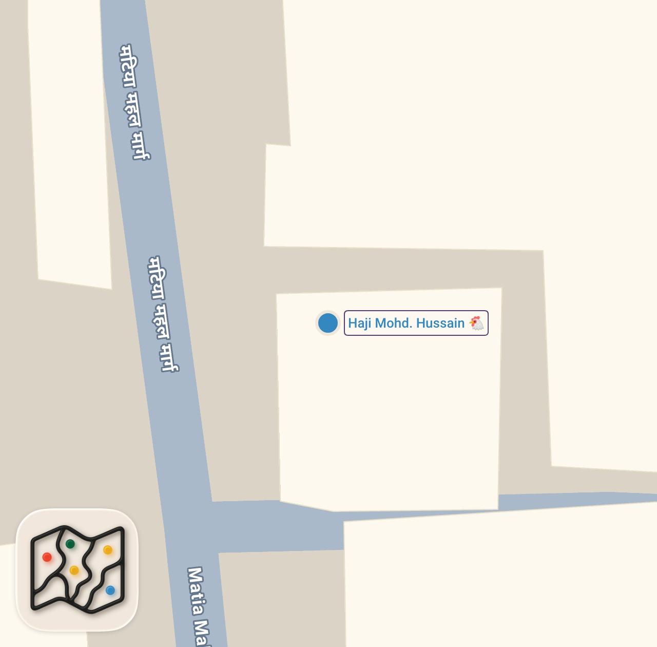 Map of 1 spots from India's King of Fried Chicken!