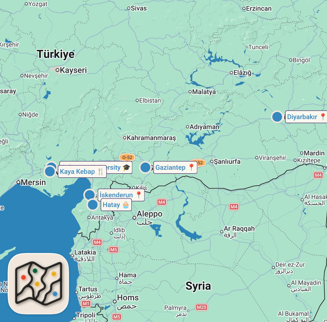 Map of 7 spots from EŞİMLE SİZDEN GELEN SORULARA CEVAP VERDİK!!!