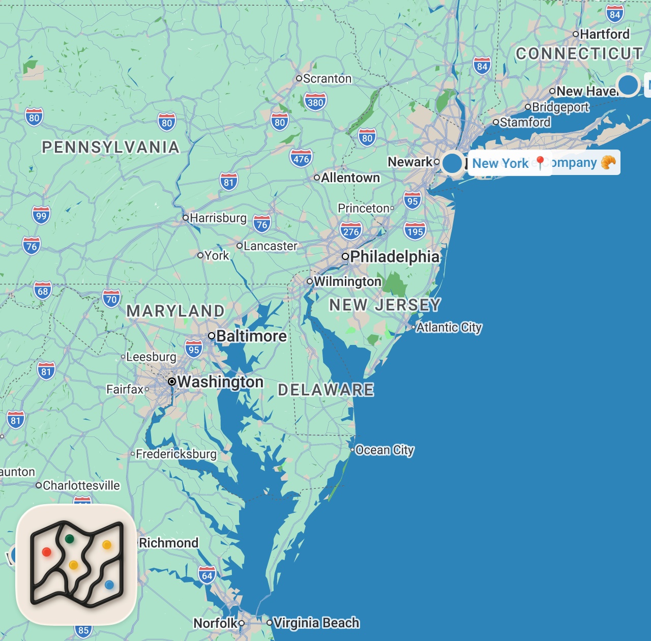 Map preview for Is This the Best Pie in New York?