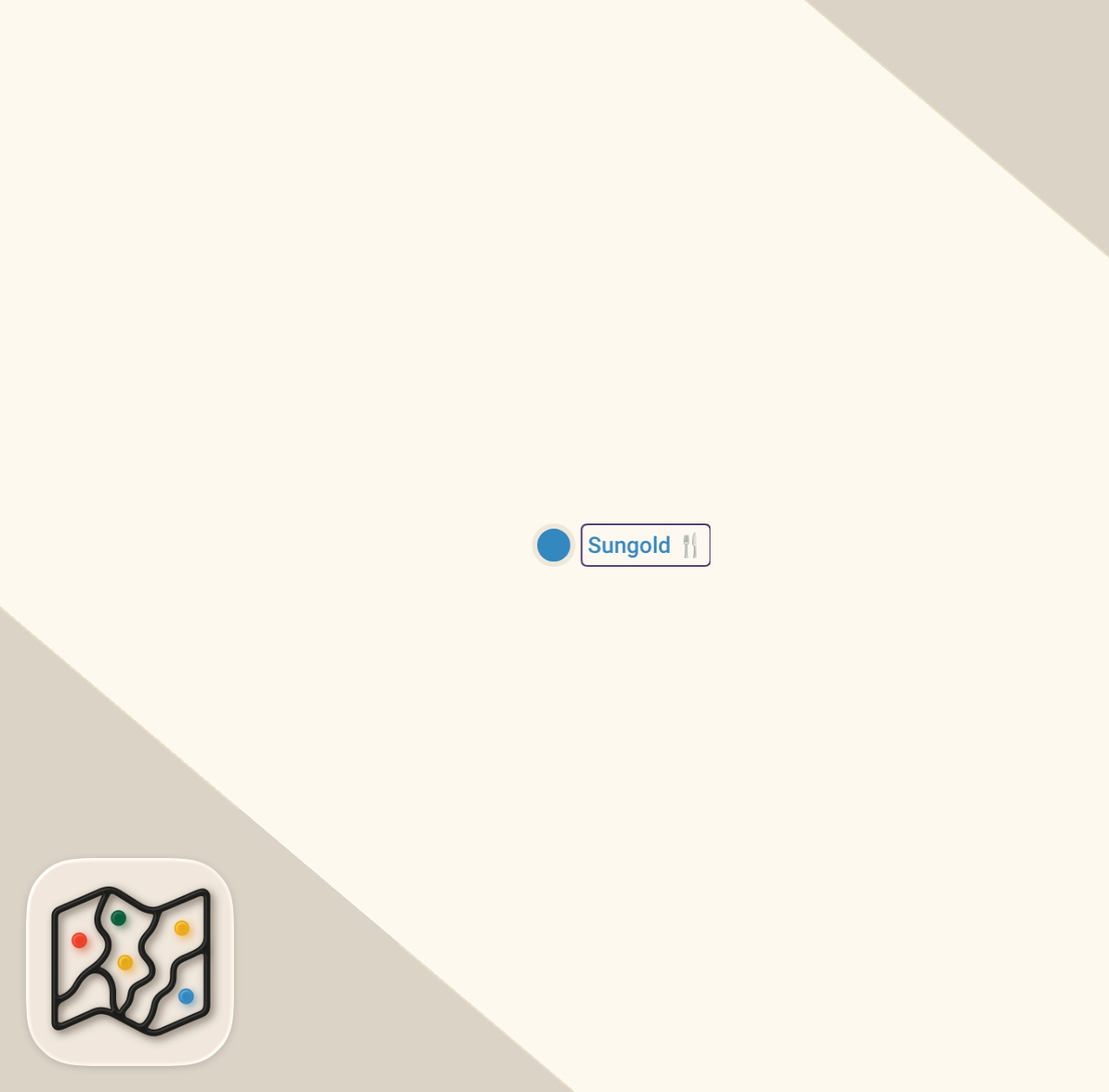 Map of 1 spots from The popular pancakes at this hotel brunch #shorts