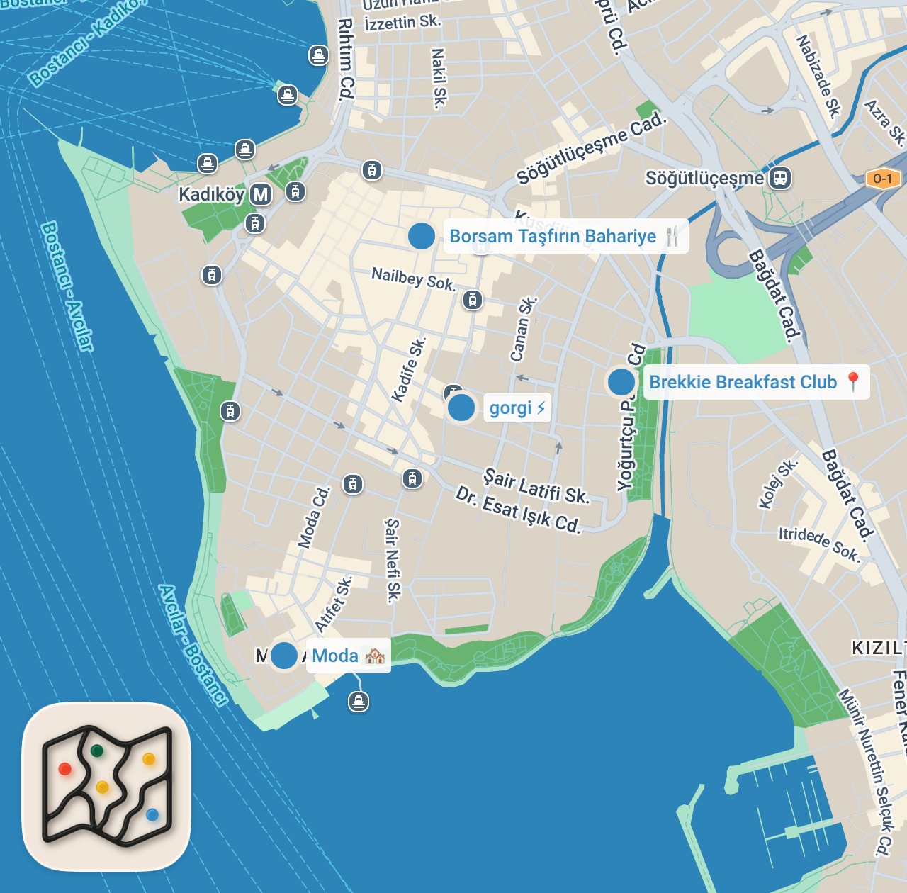Map preview for TAKİPÇİLERİMİZLE BİR GÜN I 100 BİN ABONEYE ÖZEL VİDEO - Ayaküstü Lezzetler