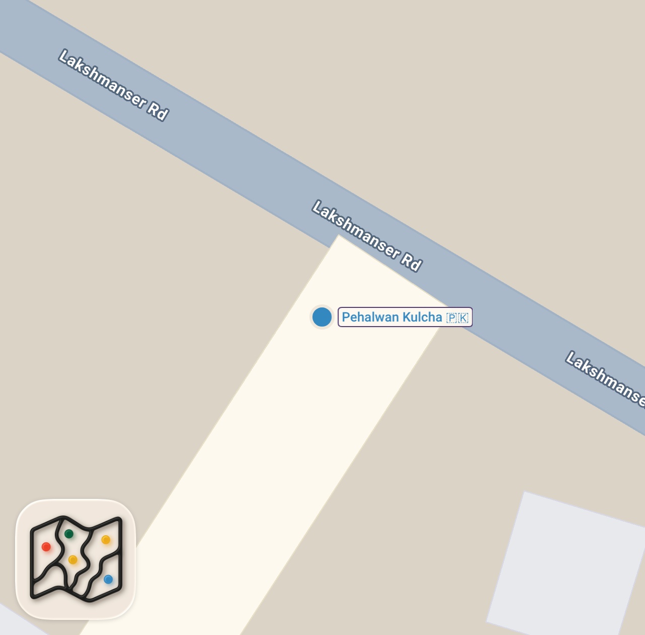 Map of 1 spots from Trying the Best Indian Street Food in Amritsar, India (Kulcha)