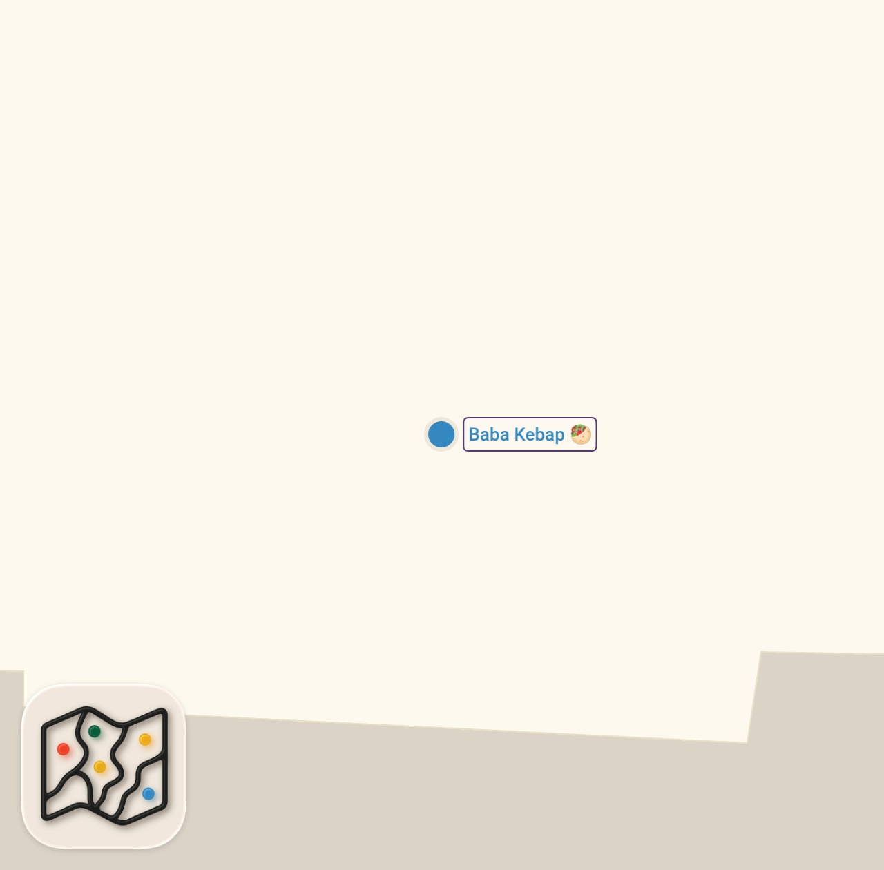 Map of 1 spots from ETLİ Mİ? ETSİZ Mİ? 😊 #çiğköfte #sokaklezzetleri #shorts
