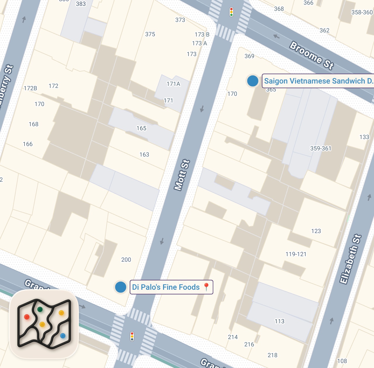 Map preview for TASTING EVERYTHING AT THIS CENTURY-OLD ITALIAN DELI | F*CK THAT'S DELICIOUS