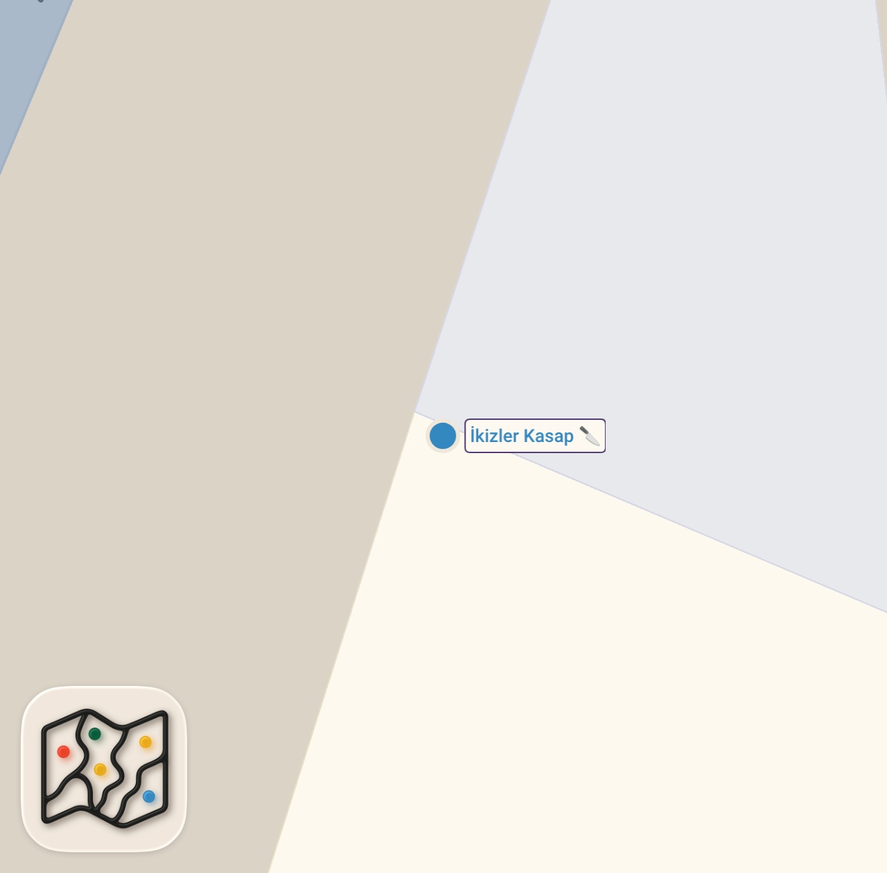 Map preview for 150 LİRAYA AİLEN DOYAR | İKİZLER KASAP