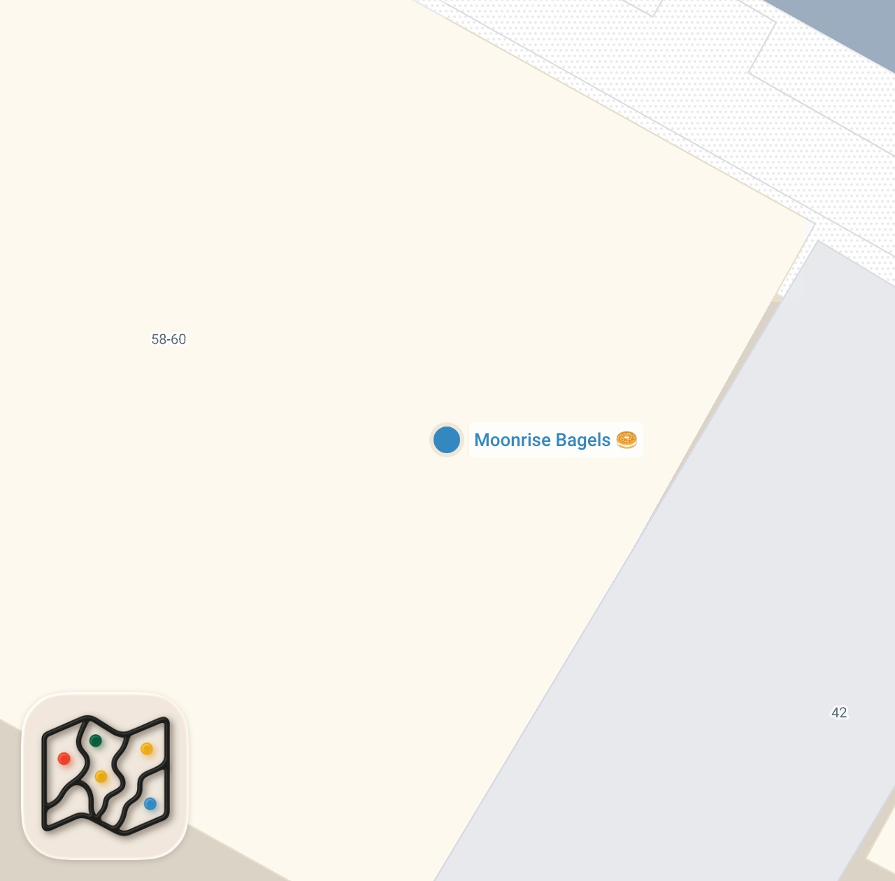 Map preview for The best stuffed bagels in NYC 🥯🔥 #shorts