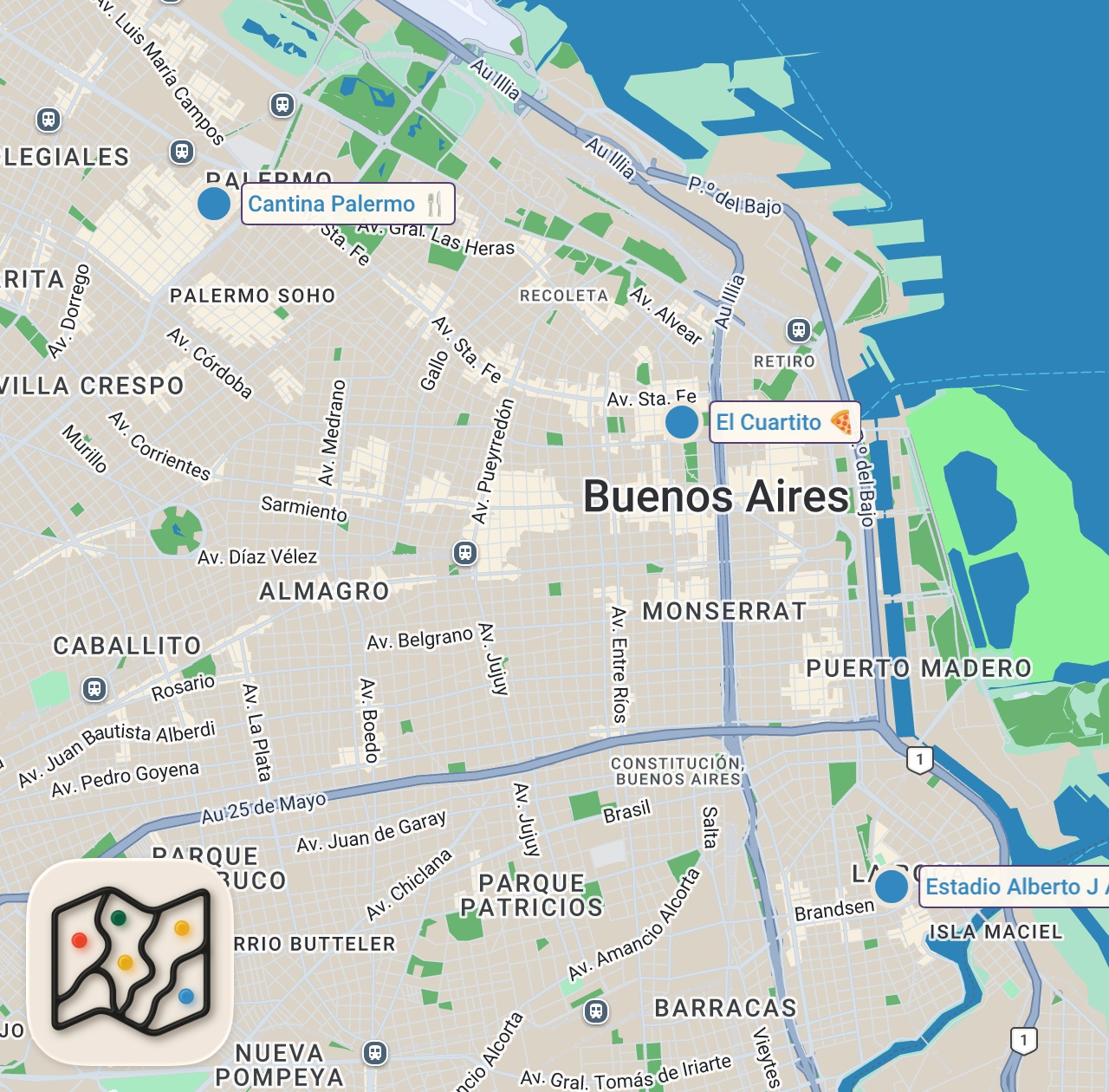 Map preview for BOCA JUNIORS MAÇ GÜNÜ LEZZETLERİ | 🇦🇷 Ateşli taraftarların arasına karıştık