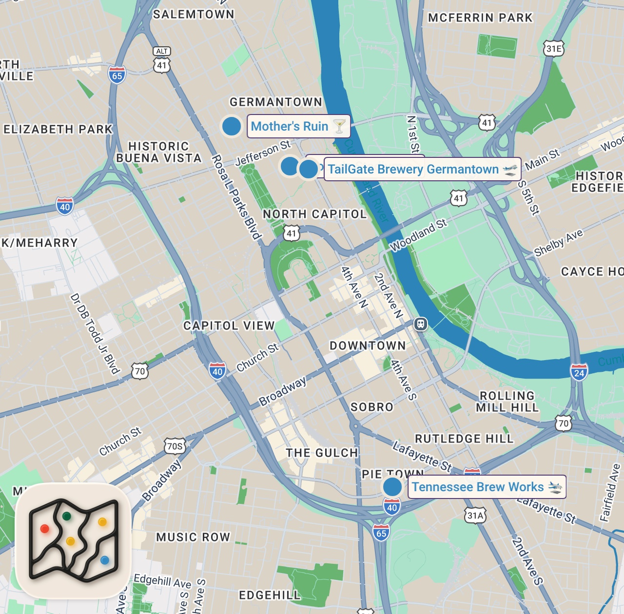 Map preview for Eating The Best BAR Food For 24 Hours…(SURPRISING)