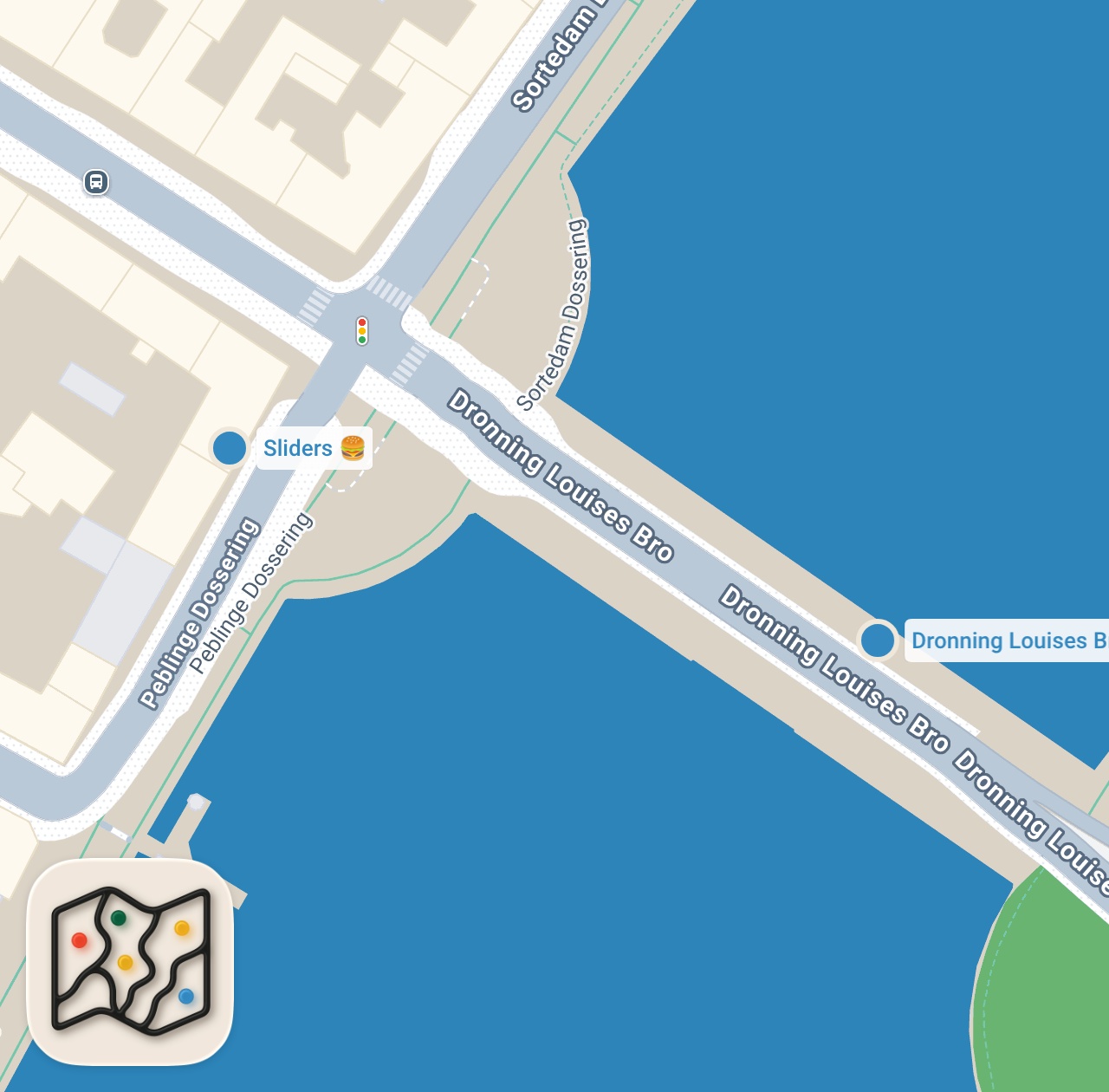 Map preview for TOP 6 FOODS TO TRY IN COPENHAGEN 🇩🇰 #copenhagen #foodie #foodblogger #food #fyp