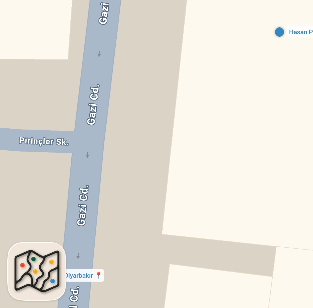 Map preview for Otostopla Diyarbakır! - Efsane Lezzetler, Tarih ve Sıcacık İnsanlar!!