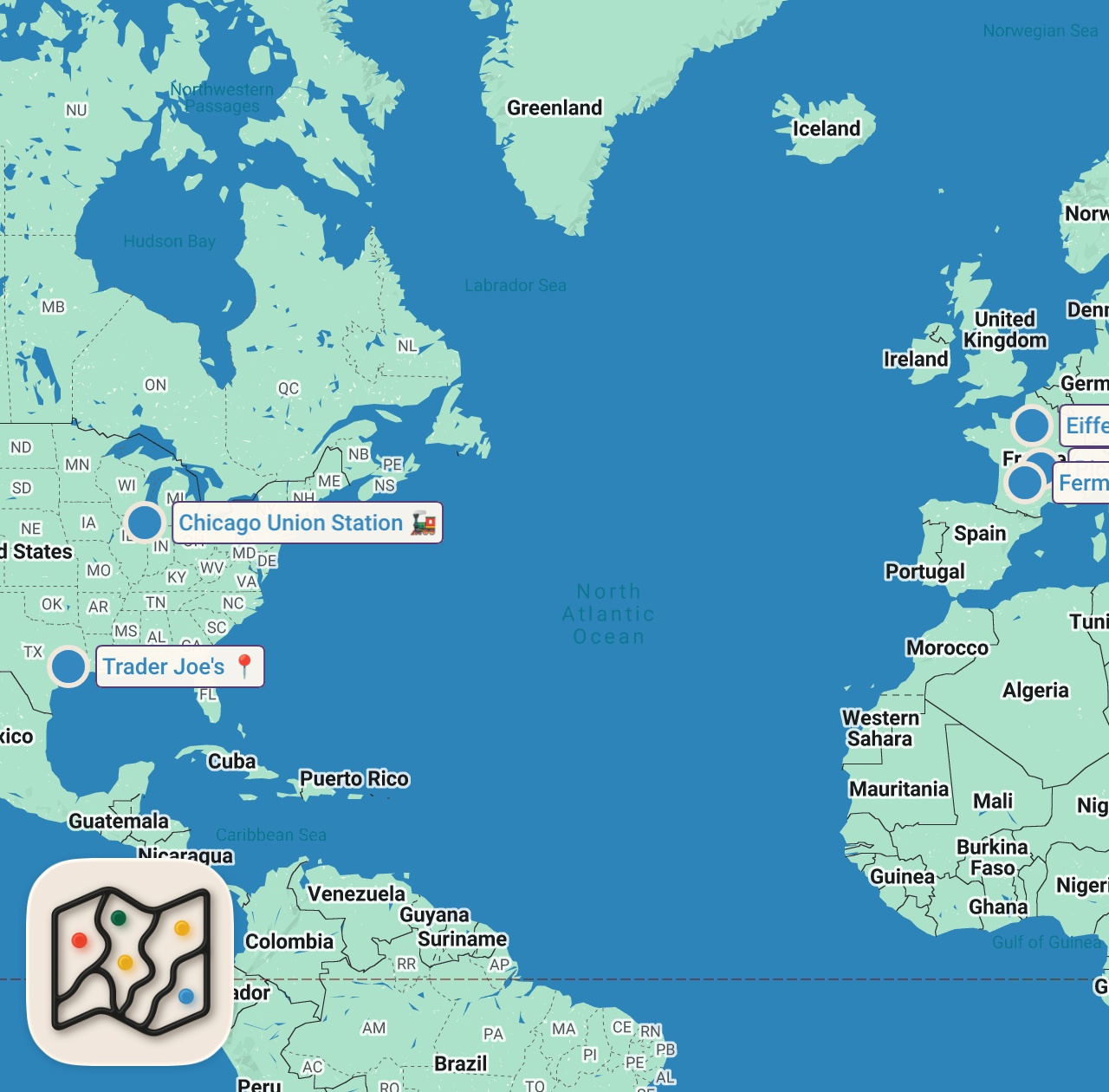 Map preview for Why French Food Quality is so Good