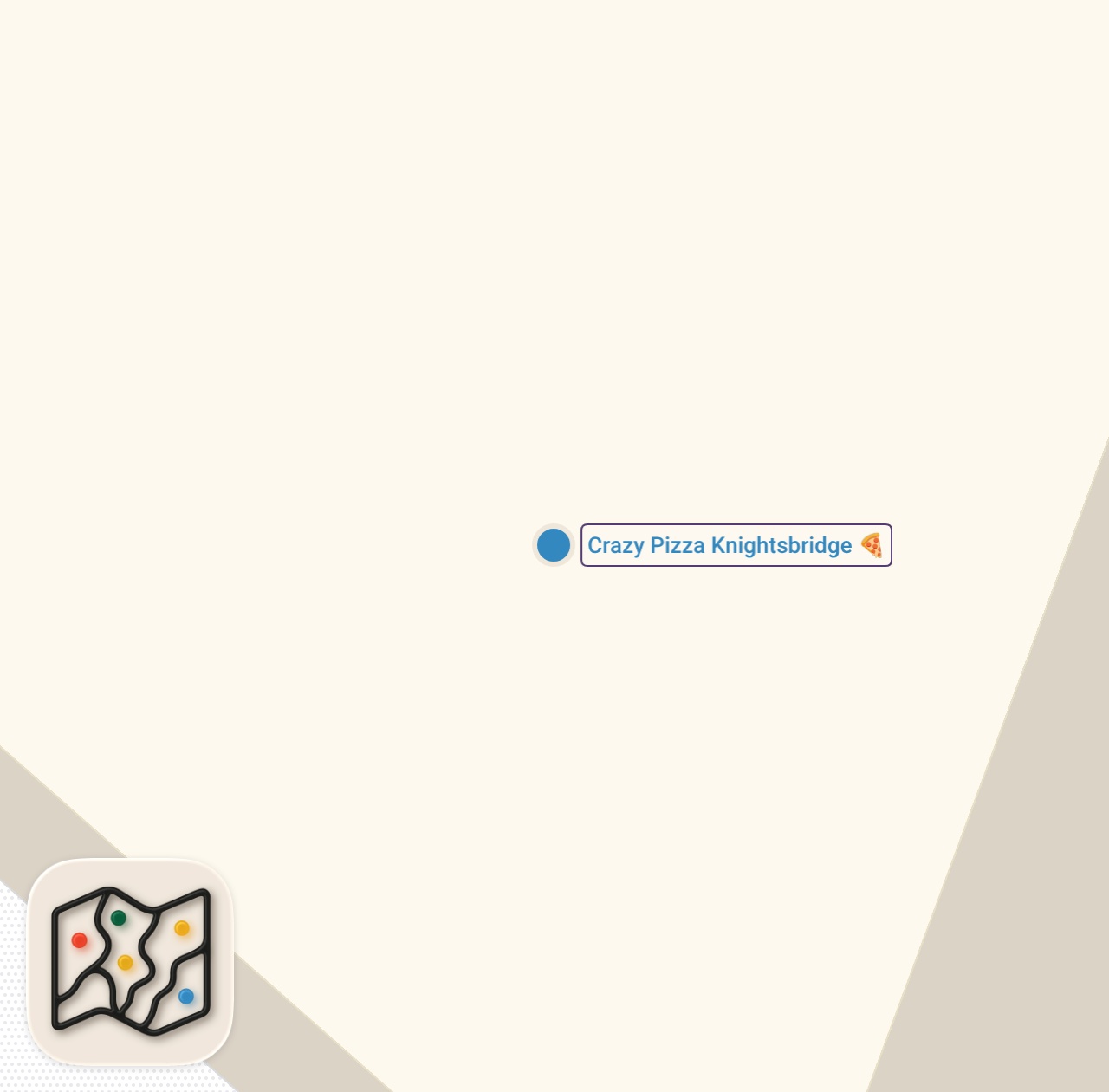 Map of 1 spots from I Ate The World’s Largest Pizza
