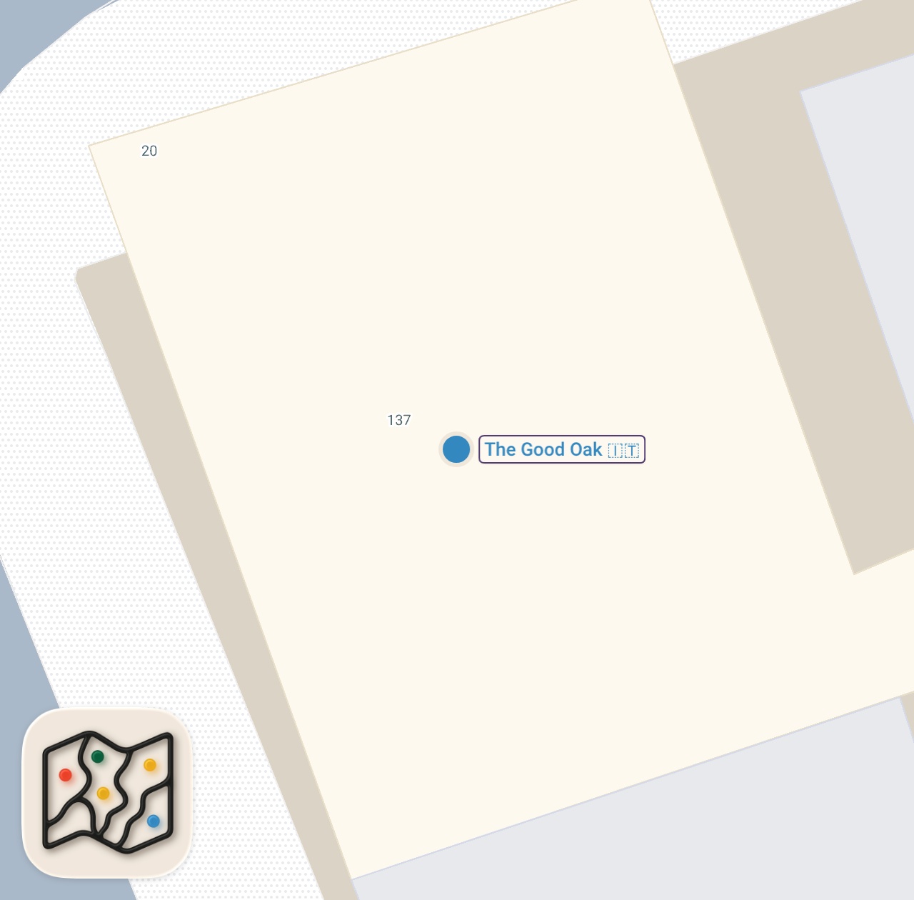 Map of 1 spots from I Blind Ranked Restaurants