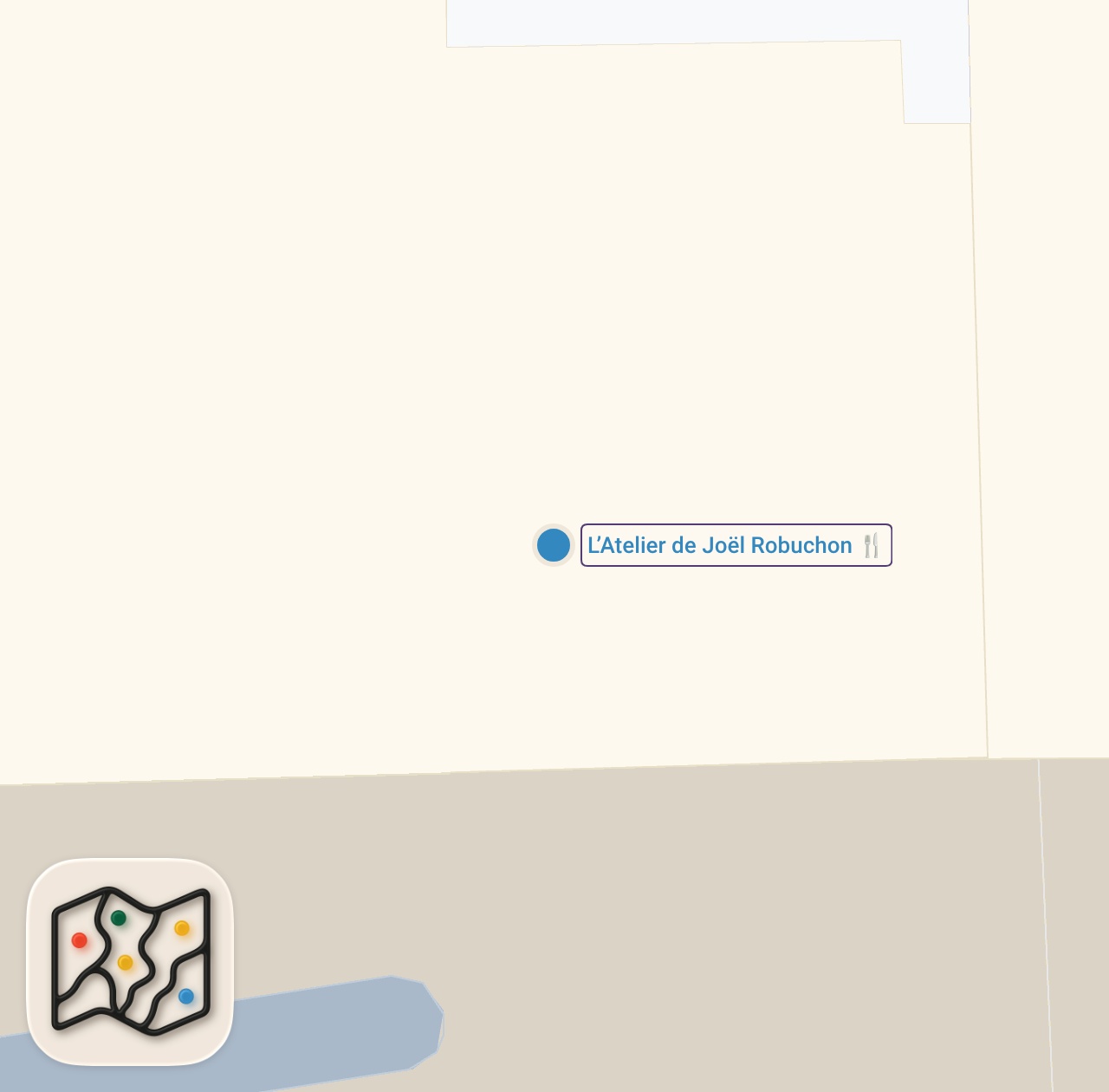 Map of 1 spots from Letting my SERVER ORDER FOR ME at a 5 star restaurant #shorts