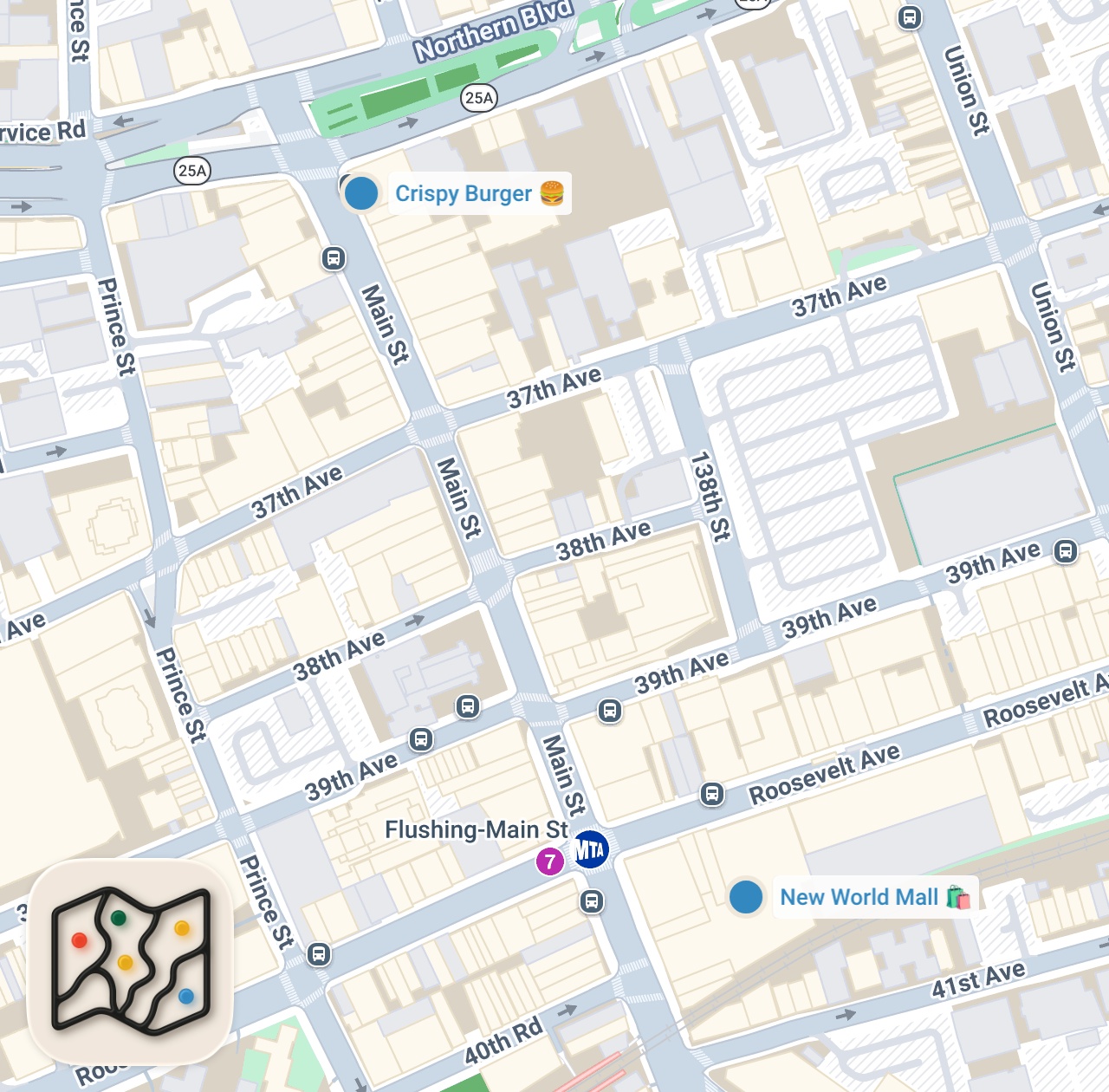 Map preview for Trying one of the best Asian food courts in the entire country! 📍New World Mall, NYC #asianfood