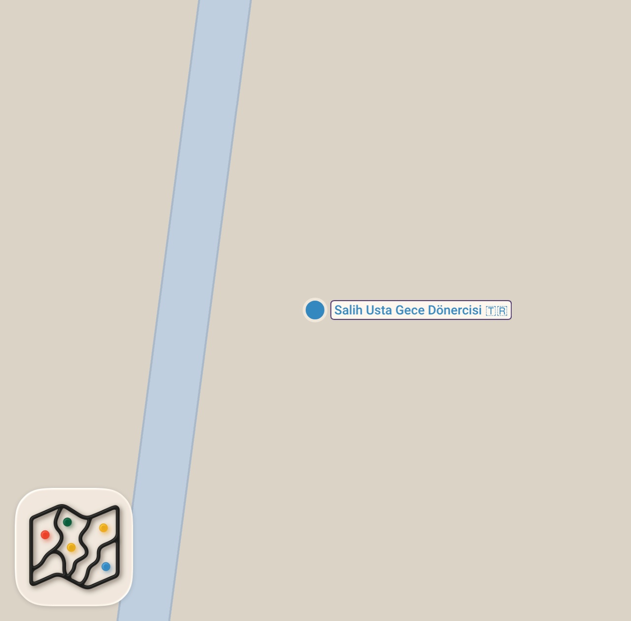 Map of 1 spots from EVDE SALİH USTA’NIN GECE DÖNERİNİ YAPTIM!!!