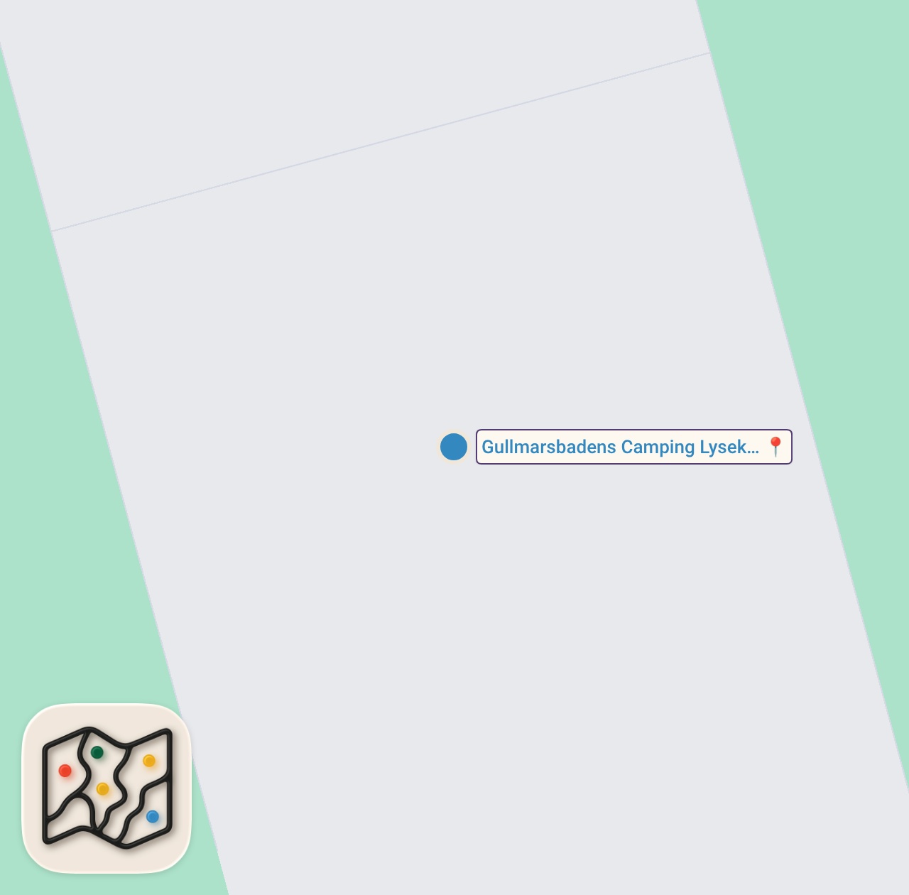 Map of 1 spots from Sveriges bästa VS sämsta camping