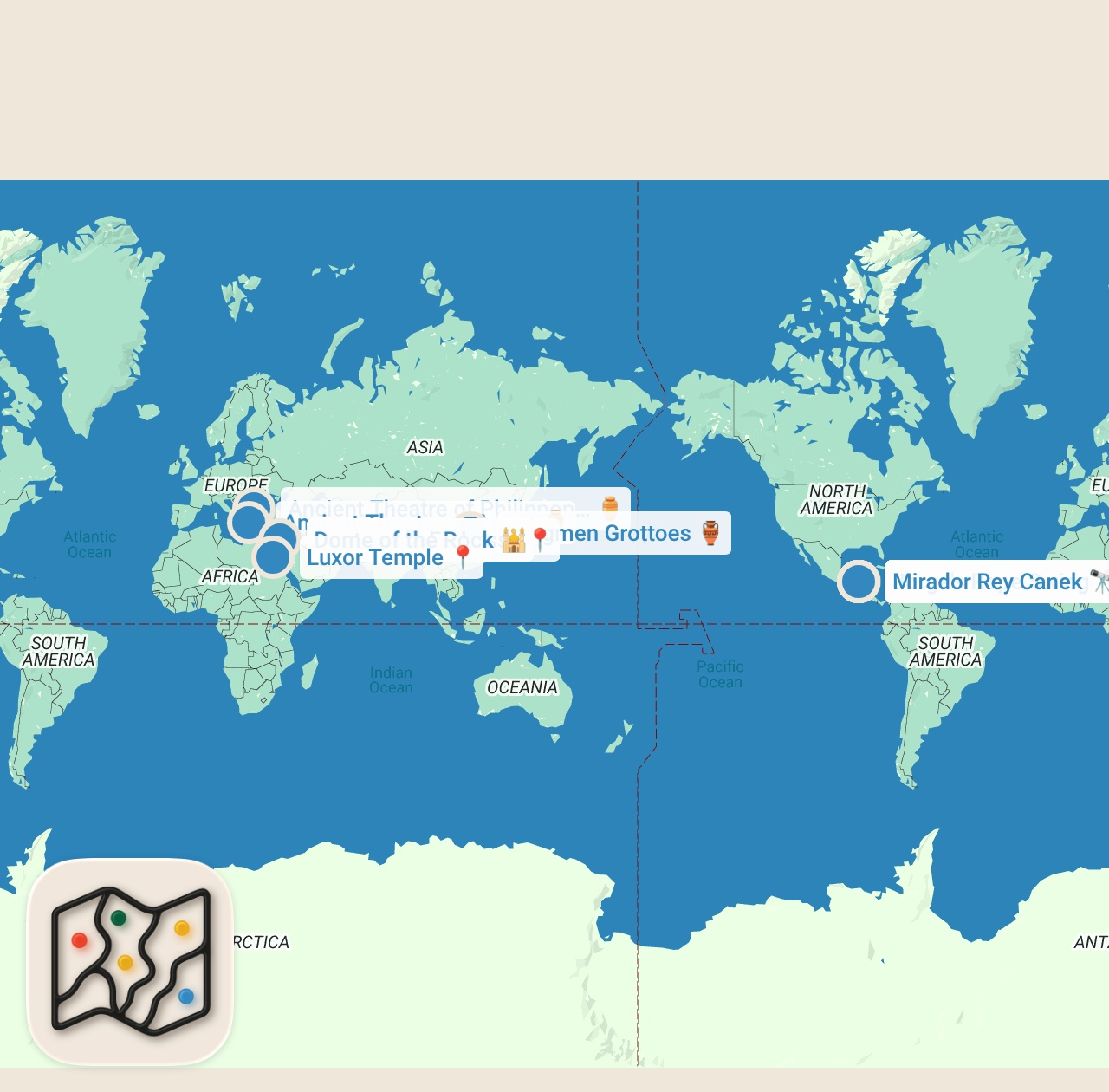 Map preview for 12 Oldest Cities on Earth You Can Still Visit Today