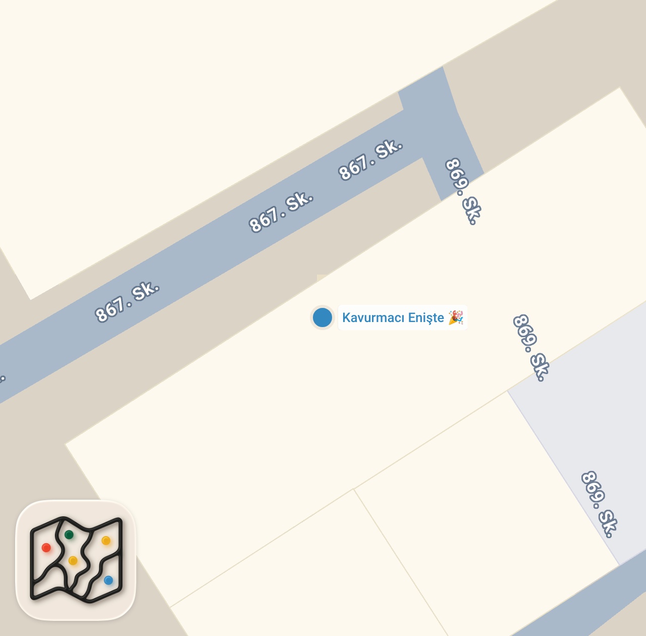 Map preview for Kemeraltı' nda müdavimleri olan DEV Kavurma Ekmekçi !